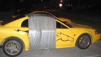Duct Tape Prank on a Sports Car