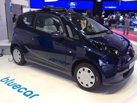 Bollore (Autolib 100% electric) at Paris Motor Show 2012