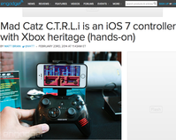Mad Catz C.T.R.Li - iOS 7 controller