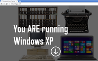 You ARE running Windows XP!