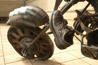 sculptura-metal-moticicleta