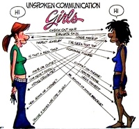 Unspoken Communication Between Girls