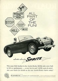 1958 - Austin Healey Sprite Hambro - All Part Of The Fun
