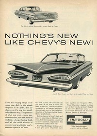 1958 - Chevrolet Chevy Impala Sport Coupe Bel Air