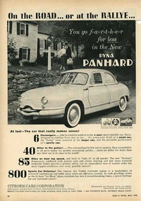 1958 - Citroen Dyna Panhard - On the Road