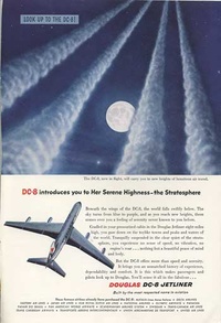 1958 - Douglas DC8 Jetliner