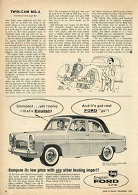 1958 - English Ford Line Compact yet roomy (England)