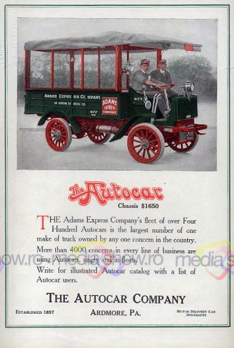 1916 - Autocar Adams Express Company Truck