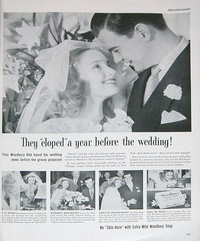1950 - Woodbury Soap Wedding