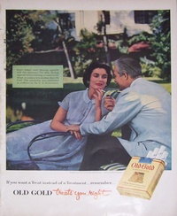 1953 - Old Gold Cigarette