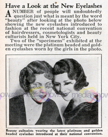 1930s - New Eyelashes