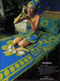 1969 - Advertising - Magazine Ad - Cannon Royal Family (USA)