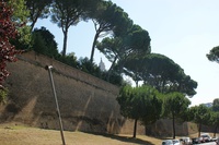 Vatican Wall on Viale Vaticano