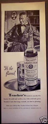 1938 - Teacher’s Scotch Whisky - It's The Flavour