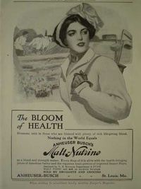 1910-Anheuser-Busch-Co-Malt-Nutrine-Bloom-of-Health-AND-JL-Mott-Iron-Works-Bath-Tubs