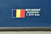 1879km from Eiffel to Bucharest