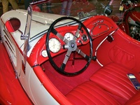 1938 BMW 319 Roadster - interior