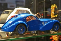 A Blue Roadster toy