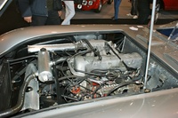 Mercedes Benz vintage racing car engine