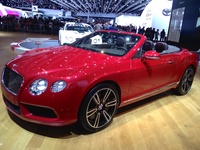 2012 Bentley Continental GT V8 Convertible - front angle