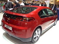 Chevrolet Volt - rear angle view