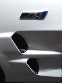 Chevrolet Corvette Supercharged ZR1 - side air intake