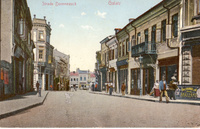 Strada Domnească in 1910