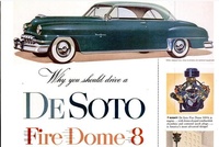 1952 - De Soto Fire Dome 8 Ad