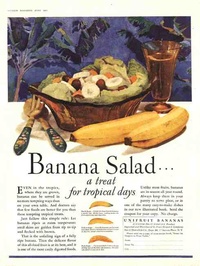 1920 - Chiquita - Banana salad a treat for tropical days