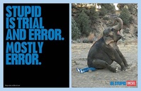 Diesel Be Stupid Campaign - Stupid is trial and mostly error