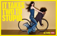 Diesel Be Stupid Campaign - It takes two to stupid