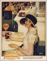 1920s Andrew Loomis Coca Cola Ad