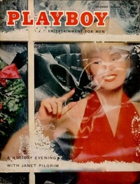 1955 - Playboy magazine cover of December