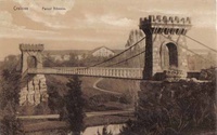 Craiova - Parcul Bibescu - Podul suspendat - 1911