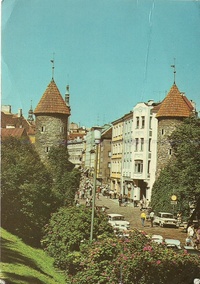 The Viru Gate, Tallin, Estonia