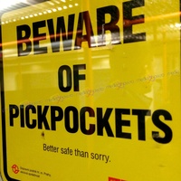 Beware of PICKPOCKETS - Better safe than sorry - Prague