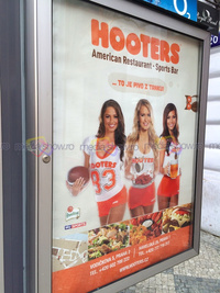 2015 - Hooter - American Restaurant Sports Bar in Prague