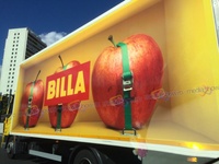 2015 - Billa - Giant Apples Carefully Shipped