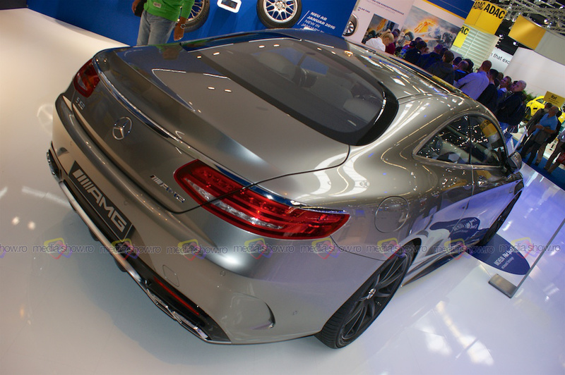 2016 Mercedes-Benz S63 AMG - Michelin Rear Angle View