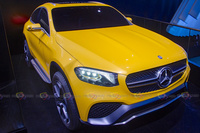 Mercedes-Benz Concept GLC Coupe - Frontal View