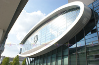 Mercedes-Benz Building in IAA Frankfurt 2015
