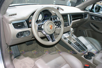 2016 Porsche Macan S - Interior with Steering Wheel and Dashboard
