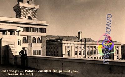 Ploesti - Palatul Justitiei si terasa halelor