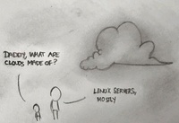 Clouds are made of... linux servers, mostly