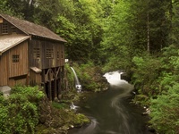 Cedar Creek Grist Mill, Near Vancouver, Washington, USA