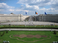 Unirii view - Palace of the Parliament (Casa Poporului)